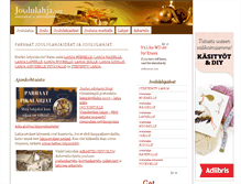 Tablet Screenshot of joululahja.org